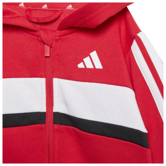 Adidas Βρεφικές φόρμες σετ Essentials Tiberio 3-Stripes Fleece Tracksuit